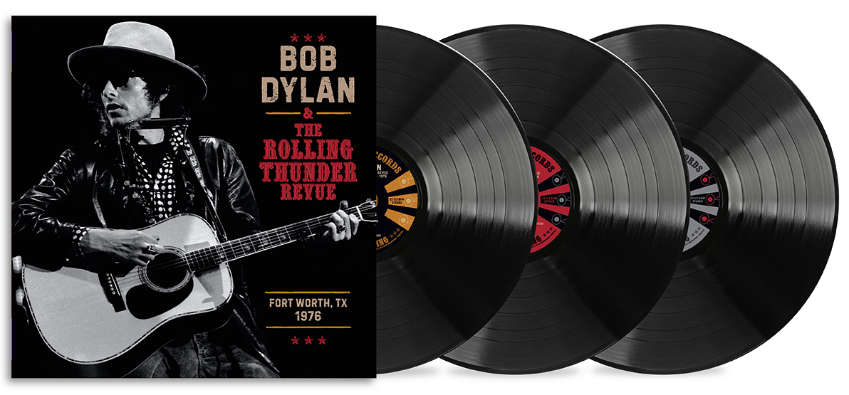 Bob Dylan and the Rolling Thunder Revue - Live in Fort Worth, Texas, 1976 (3-LP Set)